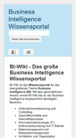 Mobile Screenshot of business-intelligence24.com